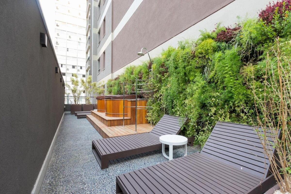 Studio 31 M2 Com Terraco Parque Ibirapuera Itaim Bibi Sao Paulo Exterior photo